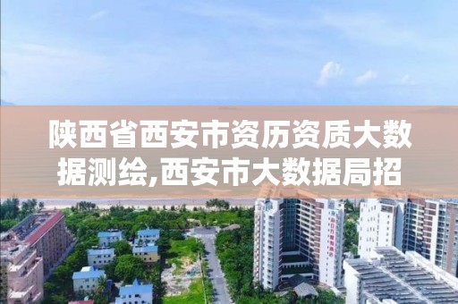 陜西省西安市資歷資質大數據測繪,西安市大數據局招聘