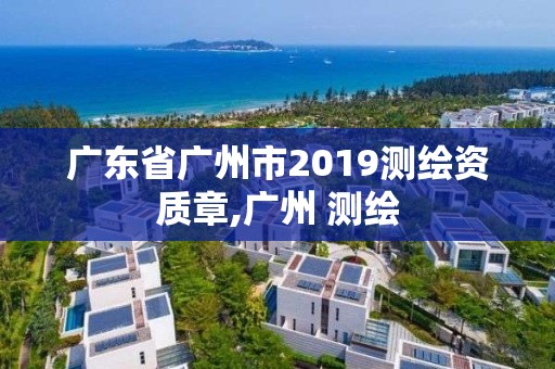 廣東省廣州市2019測繪資質章,廣州 測繪