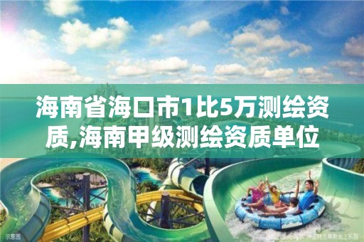 海南省海口市1比5萬測繪資質,海南甲級測繪資質單位