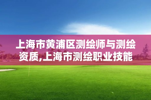 上海市黃浦區測繪師與測繪資質,上海市測繪職業技能培訓中心