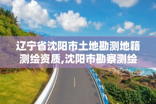 遼寧省沈陽市土地勘測地籍測繪資質,沈陽市勘察測繪研究院是國企嗎。