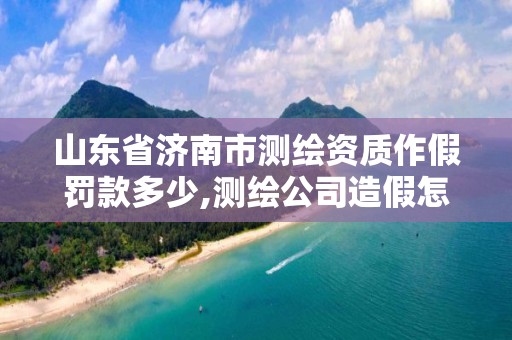 山東省濟南市測繪資質作假罰款多少,測繪公司造假怎么處理