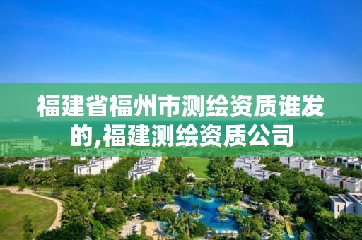 福建省福州市測(cè)繪資質(zhì)誰(shuí)發(fā)的,福建測(cè)繪資質(zhì)公司