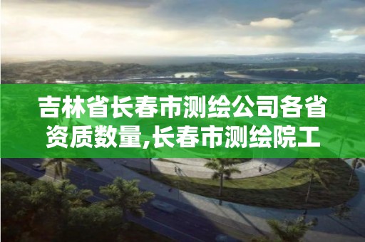 吉林省長春市測繪公司各省資質數量,長春市測繪院工資待遇