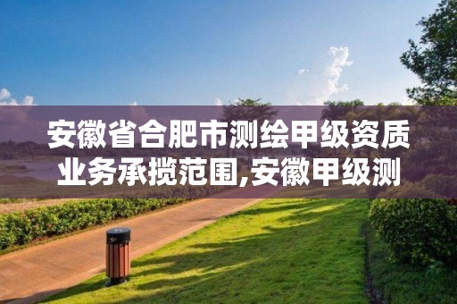 安徽省合肥市測繪甲級資質業務承攬范圍,安徽甲級測繪資質單位