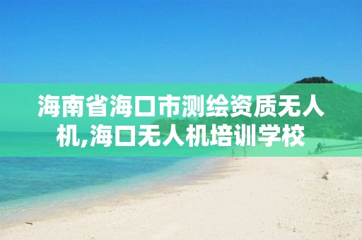 海南省海口市測繪資質無人機,海口無人機培訓學校