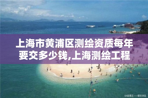 上海市黃浦區測繪資質每年要交多少錢,上海測繪工程師職稱評定條件及流程。