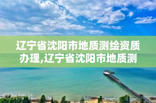 遼寧省沈陽市地質測繪資質辦理,遼寧省沈陽市地質測繪資質辦理地點