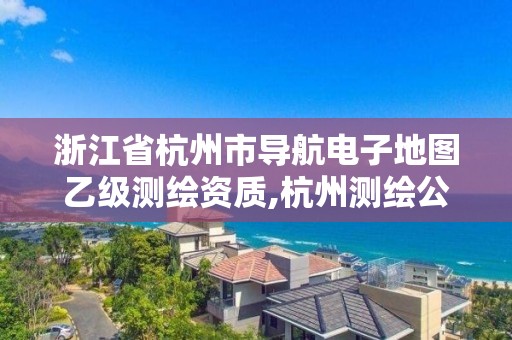 浙江省杭州市導航電子地圖乙級測繪資質,杭州測繪公司有哪幾家。