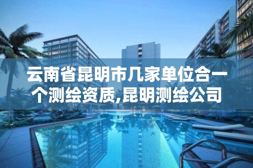 云南省昆明市幾家單位合一個測繪資質,昆明測繪公司招聘信息。