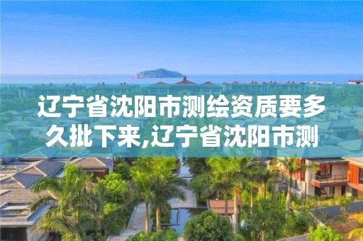 遼寧省沈陽市測繪資質要多久批下來,遼寧省沈陽市測繪資質要多久批下來呀。