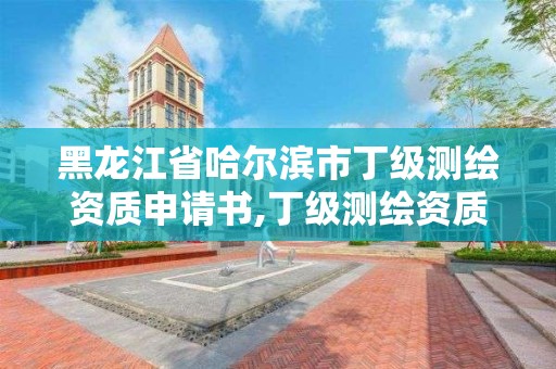 黑龍江省哈爾濱市丁級測繪資質申請書,丁級測繪資質業務范圍。