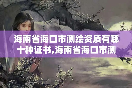 海南省海口市測繪資質有哪十種證書,海南省海口市測繪資質有哪十種證書的。