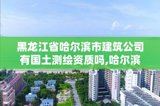 黑龍江省哈爾濱市建筑公司有國土測繪資質嗎,哈爾濱測繪勘察研究院怎么樣。