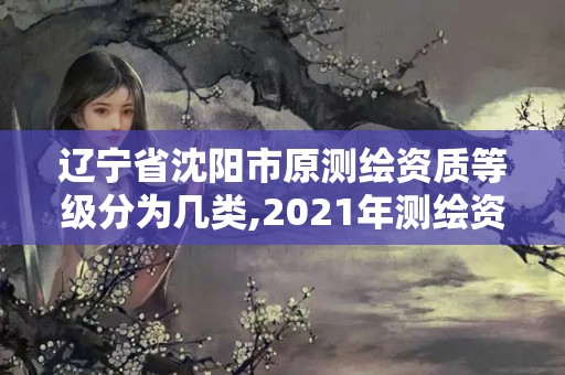 遼寧省沈陽市原測繪資質等級分為幾類,2021年測繪資質。