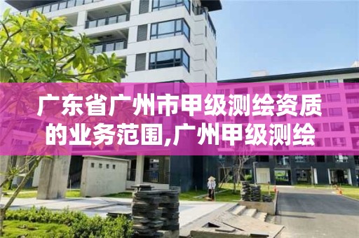 廣東省廣州市甲級測繪資質的業務范圍,廣州甲級測繪公司。