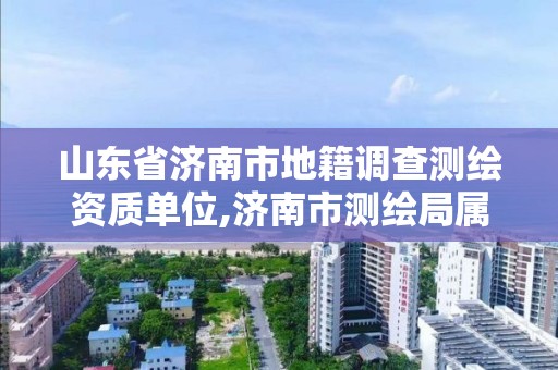 山東省濟南市地籍調查測繪資質單位,濟南市測繪局屬于什么單位。