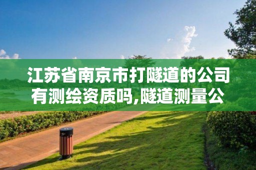 江蘇省南京市打隧道的公司有測繪資質嗎,隧道測量公司。