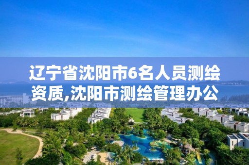 遼寧省沈陽市6名人員測繪資質(zhì),沈陽市測繪管理辦公室。