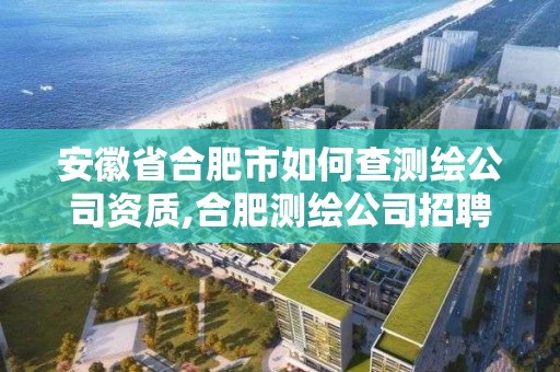 安徽省合肥市如何查測繪公司資質,合肥測繪公司招聘。