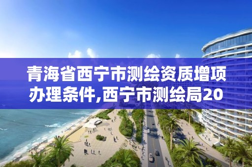 青海省西寧市測繪資質增項辦理條件,西寧市測繪局2020招聘。