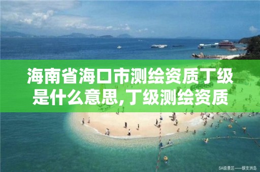 海南省?？谑袦y繪資質丁級是什么意思,丁級測繪資質申請人員條件。