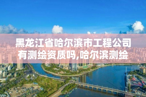 黑龍江省哈爾濱市工程公司有測繪資質(zhì)嗎,哈爾濱測繪院地址。