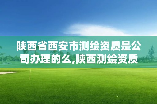 陜西省西安市測繪資質是公司辦理的么,陜西測繪資質查詢。