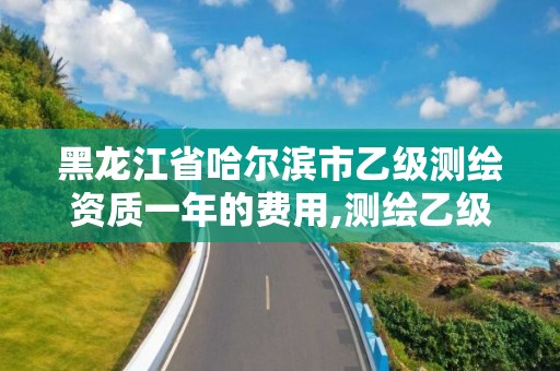 黑龍江省哈爾濱市乙級測繪資質一年的費用,測繪乙級資質多少錢。