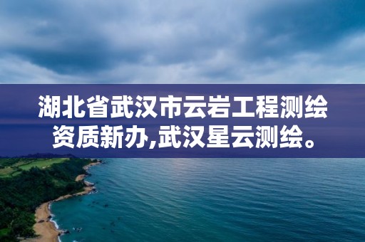 湖北省武漢市云巖工程測繪資質新辦,武漢星云測繪。