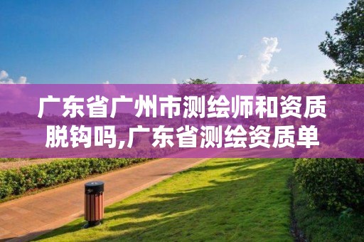 廣東省廣州市測繪師和資質脫鉤嗎,廣東省測繪資質單位名單。