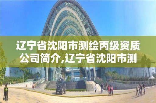 遼寧省沈陽市測繪丙級資質(zhì)公司簡介,遼寧省沈陽市測繪丙級資質(zhì)公司簡介圖片。