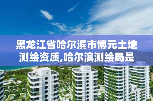 黑龍江省哈爾濱市博元土地測繪資質,哈爾濱測繪局是干什么的。