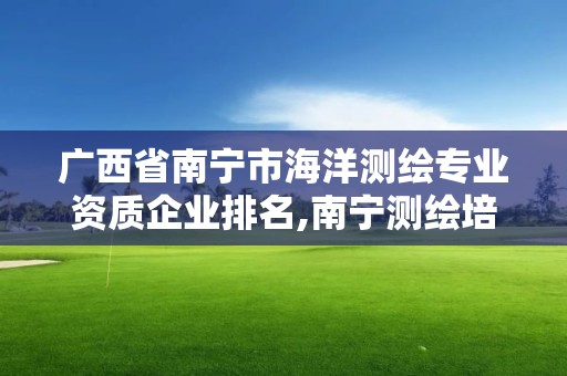 廣西省南寧市海洋測繪專業(yè)資質(zhì)企業(yè)排名,南寧測繪培訓機構。