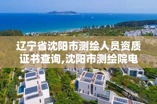 遼寧省沈陽市測繪人員資質證書查詢,沈陽市測繪院電話。