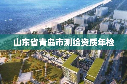 山東省青島市測繪資質年檢