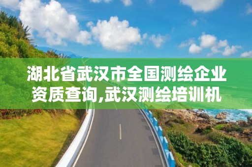 湖北省武漢市全國測繪企業資質查詢,武漢測繪培訓機構。