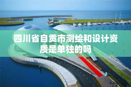 四川省自貢市測繪和設計資質是單獨的嗎