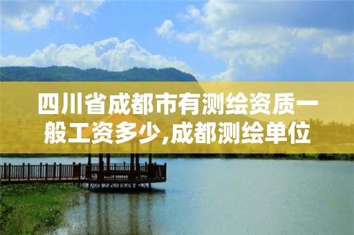 四川省成都市有測繪資質一般工資多少,成都測繪單位。