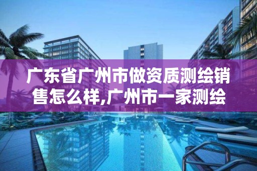 廣東省廣州市做資質測繪銷售怎么樣,廣州市一家測繪資質單位。