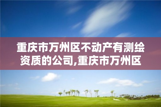 重慶市萬州區不動產有測繪資質的公司,重慶市萬州區不動產有測繪資質的公司有幾家。