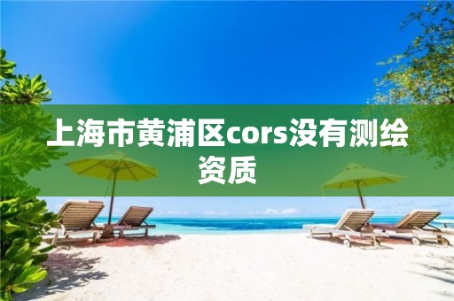 上海市黃浦區(qū)cors沒有測繪資質