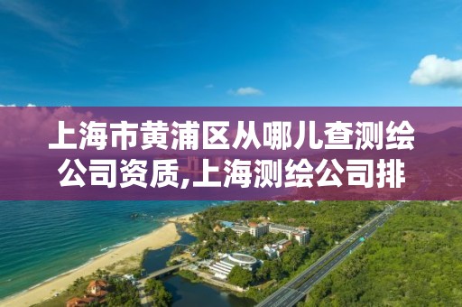 上海市黃浦區從哪兒查測繪公司資質,上海測繪公司排名名單。