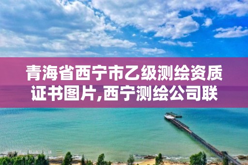 青海省西寧市乙級測繪資質(zhì)證書圖片,西寧測繪公司聯(lián)系方式。