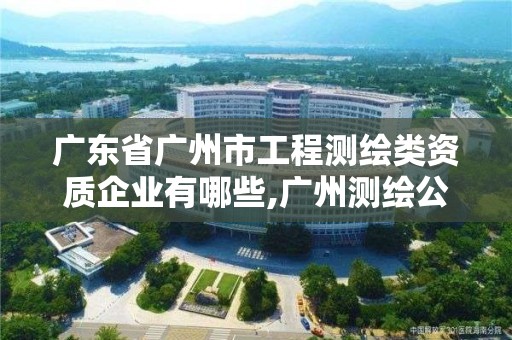 廣東省廣州市工程測繪類資質企業有哪些,廣州測繪公司招聘信息。