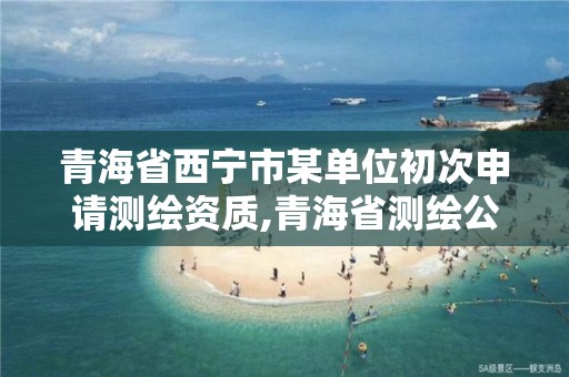 青海省西寧市某單位初次申請測繪資質,青海省測繪公司。