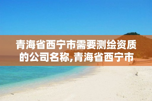 青海省西寧市需要測繪資質(zhì)的公司名稱,青海省西寧市需要測繪資質(zhì)的公司名稱有哪些。