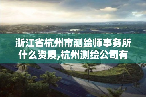 浙江省杭州市測繪師事務(wù)所什么資質(zhì),杭州測繪公司有哪幾家。