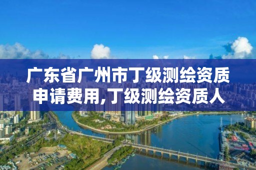 廣東省廣州市丁級測繪資質申請費用,丁級測繪資質人員要求。