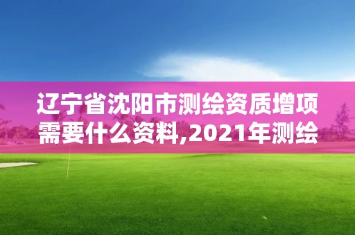 遼寧省沈陽市測繪資質增項需要什么資料,2021年測繪資質改革新標準。